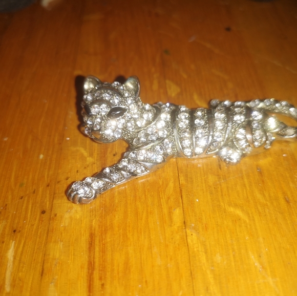 Vintage cat pendent - Picture 3 of 3